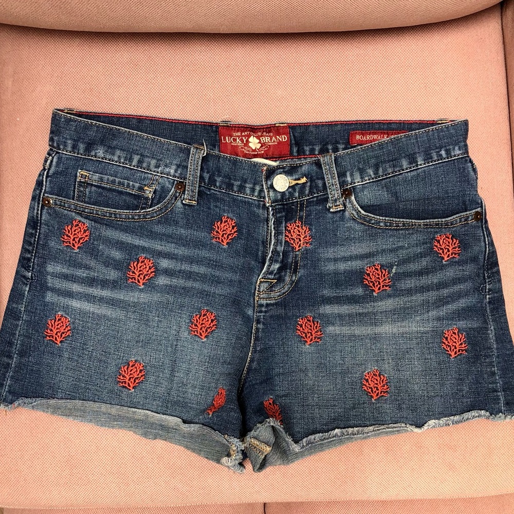 Boardwalk embroidered shorts